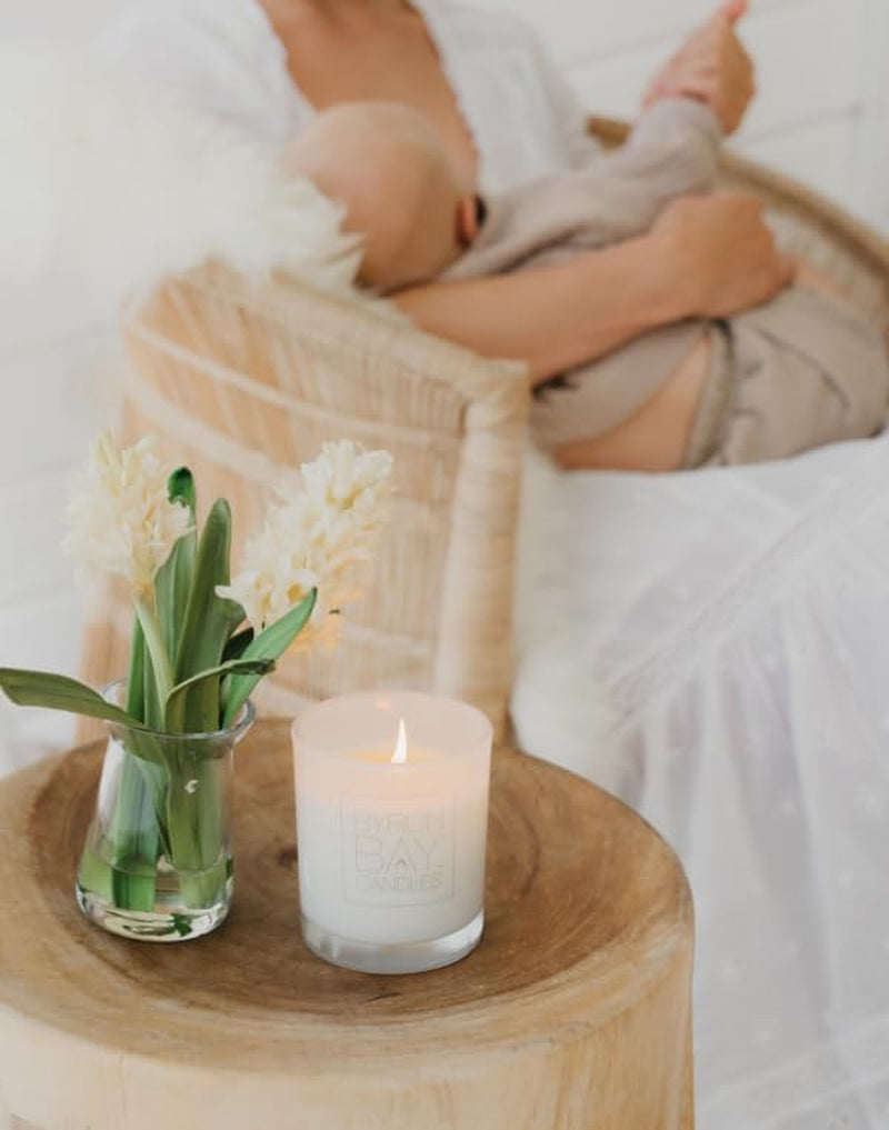 Uplift Large 50 Hour Soy Scented Candle Gift Set - Lemongrass, Clary Sage, Bergamot Peppermint 100% Essential Oils. Hand Poured Eco-Friendly Natural Aromatherapy Relaxation Candle