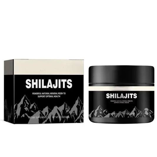 1000Mg Pure Shilajit Resin Mineral Supplements Himalaya Original with 85+ Trace Minerals Fulvic Acid for Beauty Health Wholesale