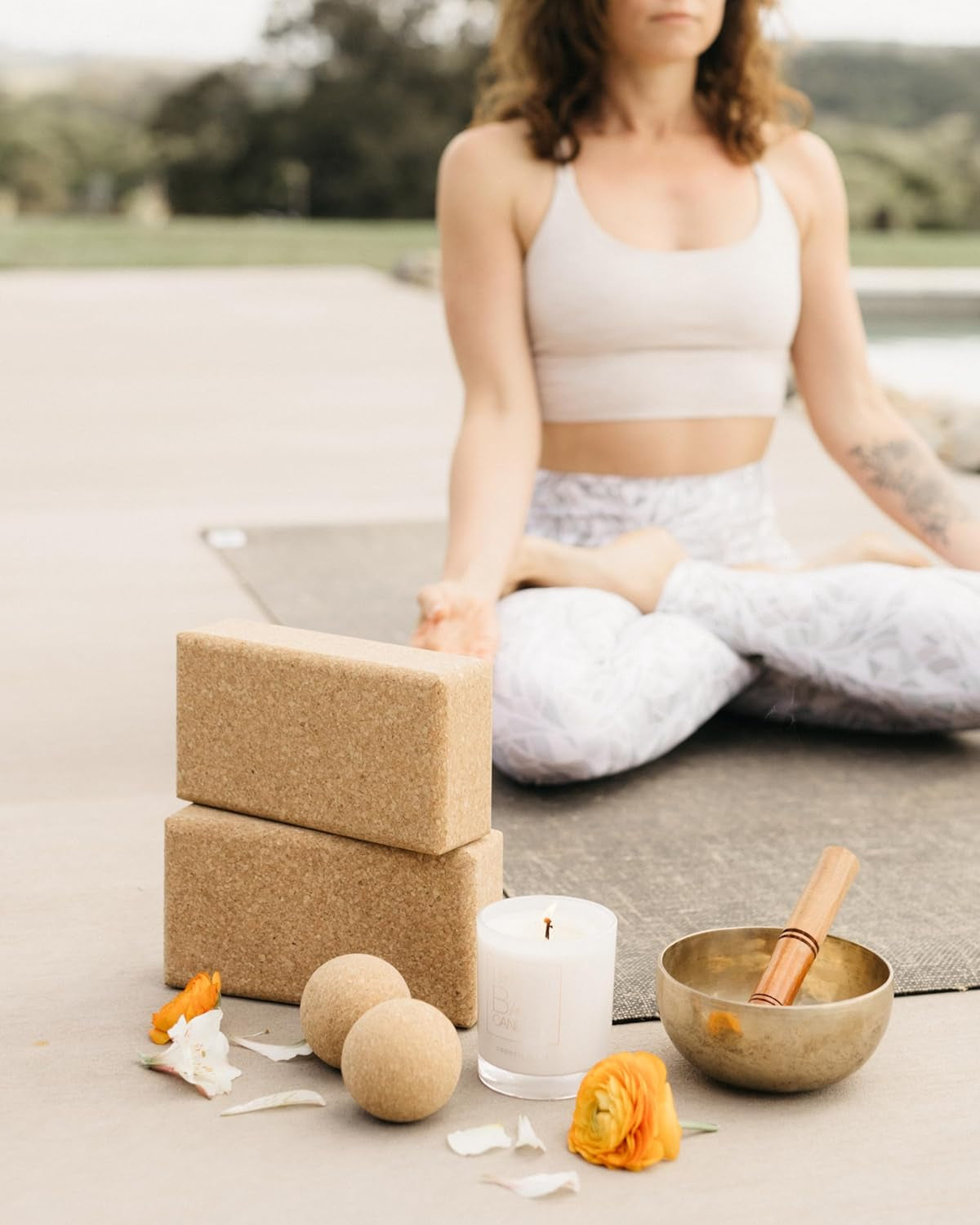 Uplift Large 50 Hour Soy Scented Candle Gift Set - Lemongrass, Clary Sage, Bergamot Peppermint 100% Essential Oils. Hand Poured Eco-Friendly Natural Aromatherapy Relaxation Candle