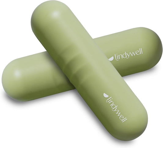 Soft Grip Hand Weights, 2.2Lb Set of 2 - Hand Weights for Women & Men, Fine-Toning, Pilates, Physical Therapy, Travel-Comfortable, Durable Fitness Equipment for Full-Body Workout & Strength