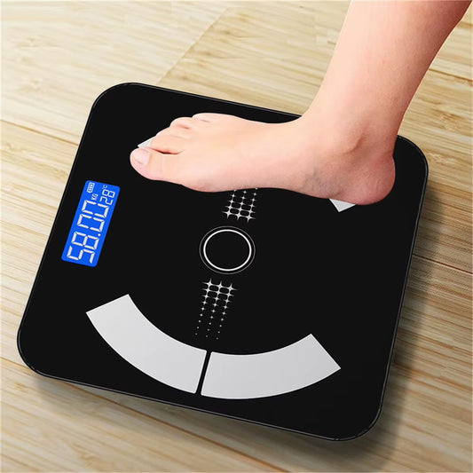 Electronic Scale for Body Body Composition Analyzer Bluetooth-Compatible Fat BMI BMR Muscle Mass Wireless Digital Bathroom Scale